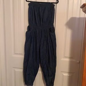 Denim jumpsuit